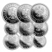 100 LAT Złotego - zestaw srebrnych monet NBP-2019